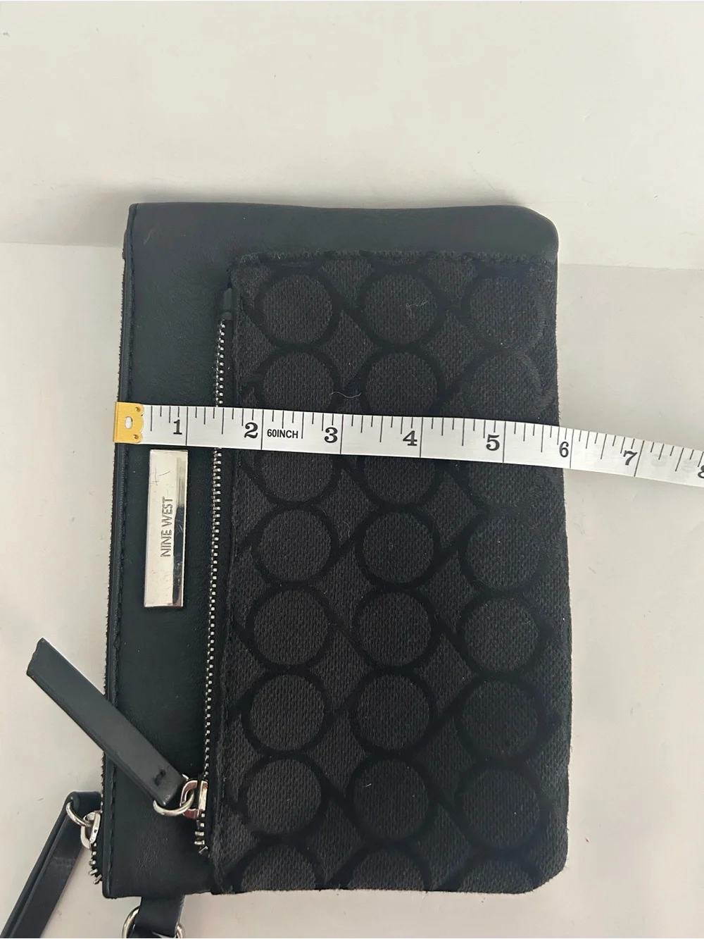 Nine West Black Wristlet Clutch